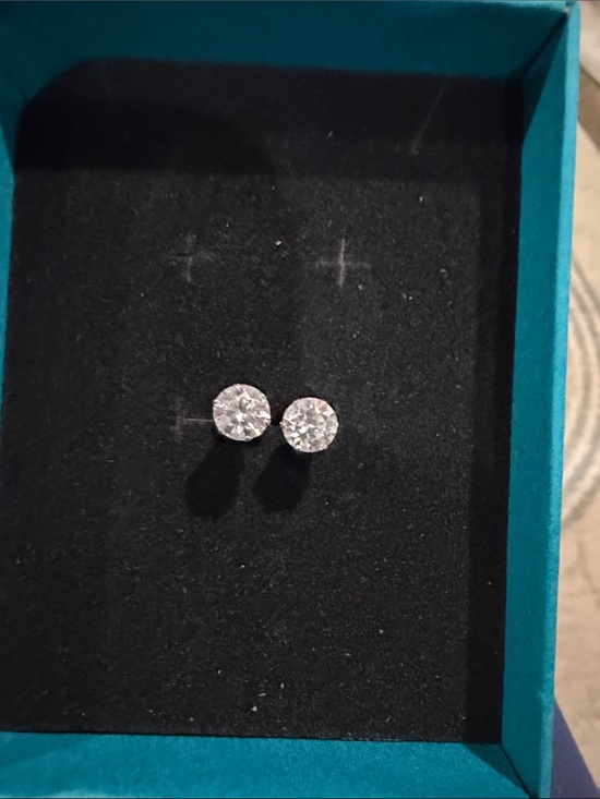 Jewelry - Classic Round 1.5TCW Moissanite Stud Earrings - Women Jewelry